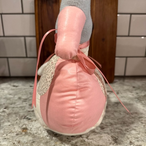 Vintage Farmhouse Quilted Mallard Duck Door Stopper Weighted Bottom - Picture 6 of 9